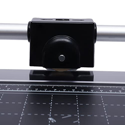 24Inch Rotary Trimmer Paper Cutter,Manual Precision Paper Cutters Trimmers Photo Paper Cutter with Automatic Paper Weighting,Self-Sharpening for Craft Paper, Card Stock and Office Paper - color: 24 Inches-2
