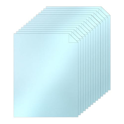 Silunkia 40 Sheets Blue Shimmer Cardstock 8.5 x 11 Metallic Paper, 75lb Light Blue Card Stock Craft Paper for DIY Card Making, Thank You Cards, Invitations, Anniversary Cards, Birthday Party - color: Blue, size: 40 Sheets