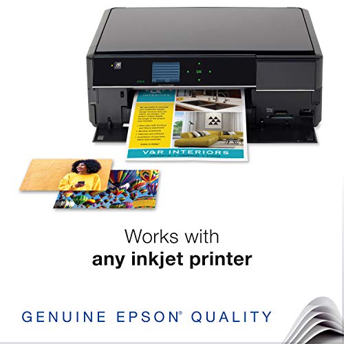 Epson Premium Presentation Paper MATTE (8.5x11 Inches, Double-sided, 50 Sheets) (S041568),Bright White - size: 50 Count (Pack of 1)