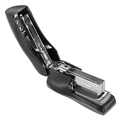 Bostitch Office Heavy Duty Stapler, 40 Sheet Capacity, No Jam, Half Strip, Fits into the Palm of Your Hand, For Classroom, Office or Desk, Black - color: Black, style: Compact
