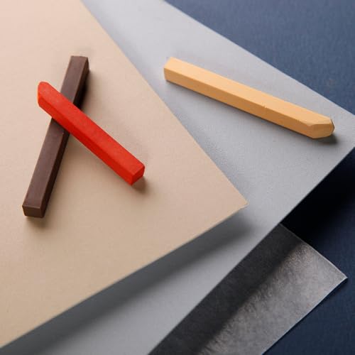 Clairefontaine 96112C Pastelmat Pad (Card for Pastel), 30x40cm, Dark, Light Blue, Wine, Sand, 30 x 40 cm, Assorted Colours - size: 30 x 40 cm, style: Card Pad No 4