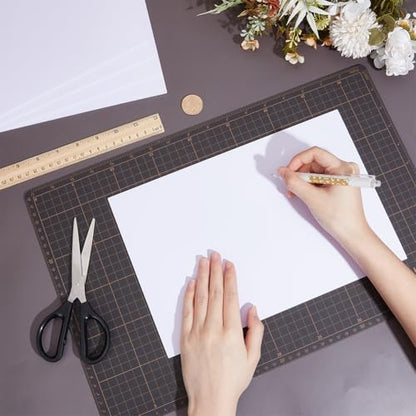 GORGECRAFT 5Pcs 2mm White Foam PVC Boards Sheet 30x20cm Rectangle Lightweight Durable Poster Mount Board Plastic Sheets for Mounting Presentations Signboards Artsan Crafts Framing Display