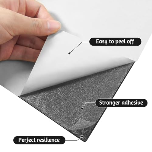 Adhesive Foam Padding Roll Closed Cell Sponge Neoprene Insulation Board Foam Sheet Pad with Sticky Back for Anti Vibration, Anti-Slip, DIY Crafts, Gaskets, Cosplay, Costume (Black, 12x59x3/4 inch) - color: Black, size: 12x59x3/4 inch
