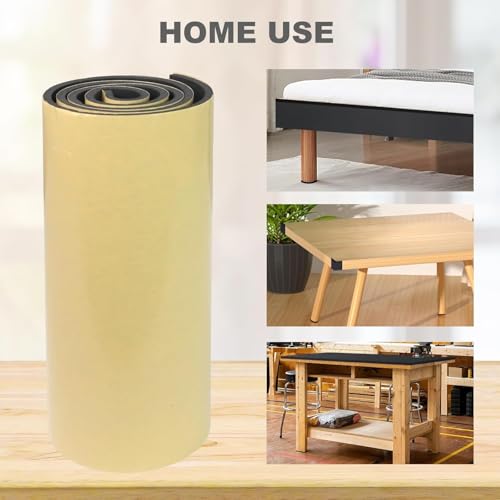 Closed Cell Insulation Neoprene Foam Sheet, 13 in x 80 in x 3/4 in Soundproof Foam Rubber Sheet with Adhesive, Multi-Function Waterproof Foam Padding - color: Black, size: 13 in x 80 in x 3/4 in
