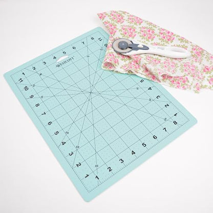 Westcott 9 X 12in Self-Healing Craft Cutting Mat with Grid for Sewing, Quilting, Card Making (00503) - size: 13"L x 10"W, style: Cutting Mat