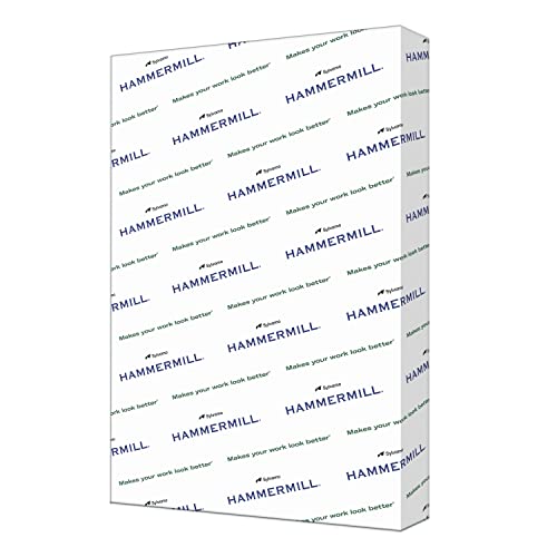 Hammermill Cardstock, Premium Color Copy, 60 lb, 18 x 12-100 Bright, Made in the USA Card Stock, 120040R - 1 Pack (250 Sheets) - size: 1 Pack | 250 Sheets, style: 18x12