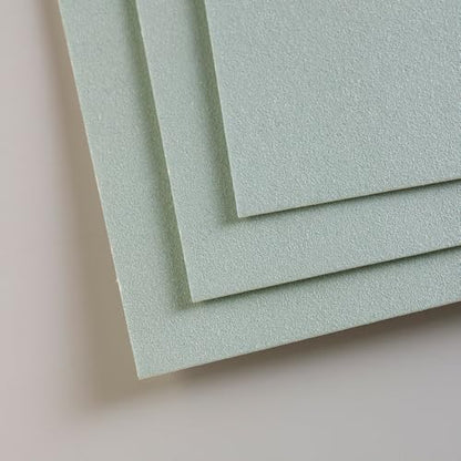 Clairefontaine Pastelmat Card, 18x24cm, 360, Assorted Colours (12 Sheets), 18 x 24 cm - size: 18 x 24 cm, style: Card Pad No 5