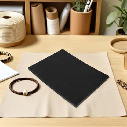 ABOOFAN Leather Craft Cutting Mat Rubber Sound Absorbing Pad for Comfortable Platform and Detailed Craftsmanship, Polyurethane Material Suitable for Creative Projects and Crafting