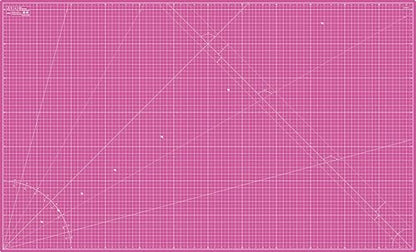 Elan Cutting Mat 36x60 Pink & Purple, Extra Large Self Healing Cutting Mat 36 x 60 Inch, 5-Ply Craft Board Pink, Hobby Board for Sewing and Quilting
