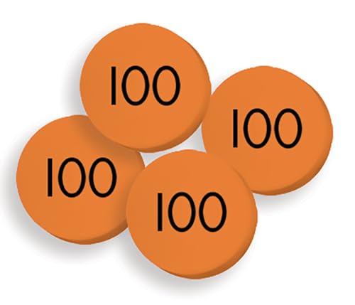 Teacher Sensational Math - 100 Hundreds Place Value Discs Set