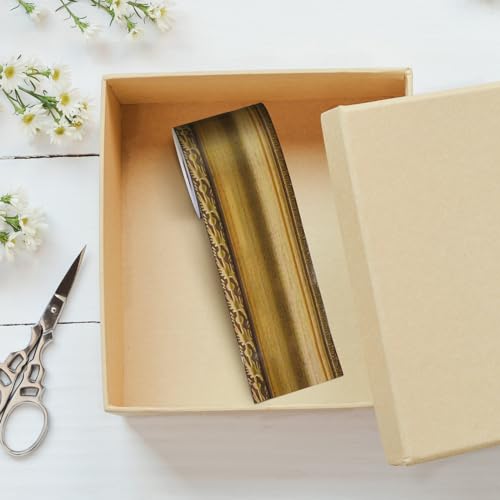 Outus 68ft Vinatge Frame Bulletin Board Border Die-Cut Straight Rolled Picture Frame Border Trim for School Classroom Bulletin Board Decoration for Chalkboard Home Office Party Decor(Classic) - style: Classic