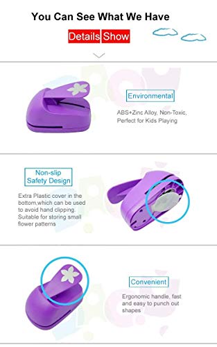 Craft Lever Punch 3 inch Hexagon Paper Punch Professional Tool for Paper Crafting DIY Projects，Gifts，Stationery，Education，Greeting Cards Arts Fun Projects - color: Hexagon