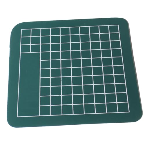 Professional Mini Non Slip PVC Cutting Mat for Scrapbooking Quilting Sewing Portable Craft Projects with Self Healing Surface in Green for Teachers Students and Hobbyists