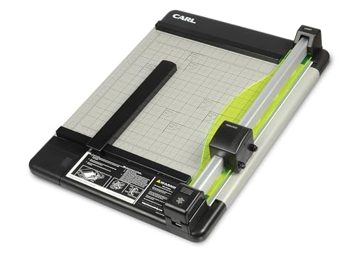 Carl Manufacturing 12210 Heavy-Duty Trimmer 12-Inch 36 Sht Cap. 14-Inch x12-1/4-Inch x3/4-Inch GY - size: 12-Inch