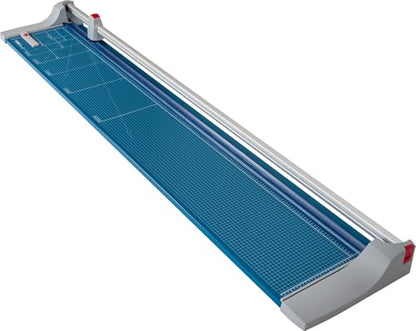 Dahle 472 Premium Rolling Trimmer, 72" Cut Length, 12 Sheet Capacity, Self-Sharpening, Automatic Clamp, German Engineered Paper Cutter - size: 72" Cut Length