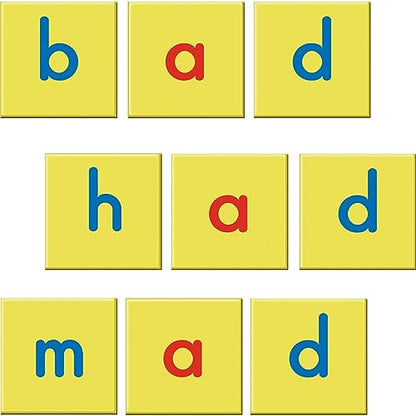 Really Good Stuff EZread Magnetic Word Building Kit - 1 Tray, 52 Letters
