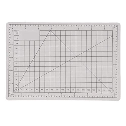 Cutting Mat, Self Recovery PVC Engraving Pad with Size Grid Lines for Writing Painting Craft Paper Carving, 22 x 15cm