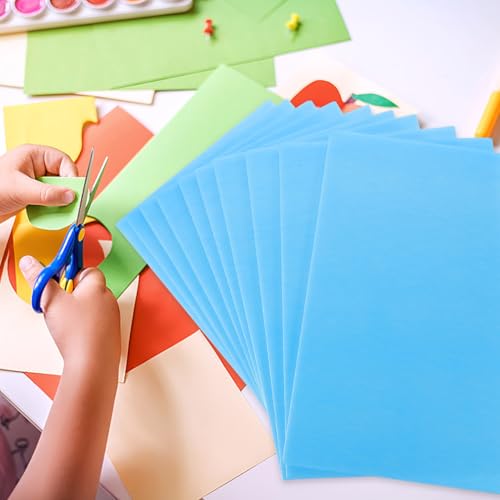 LALAFINA Foam Board for DIY Crafts Project, 4mm Thick, 10Pcs | Crafts Large Foam Sheets for Art Projects 11.9x7.8 inch Display Boards Easy to Cut - color: Blue
