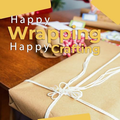 Crown Display Kraft Paper Sheets - 15 x 15 Inch - 240 Sheets of Brown Wrapping Paper – Heavy Duty Craft Paper for Shipping - Light Brown Construction Paper - 80 GSM - 375 Square feet - size: 15 x 15 Inches - 240 Sheets