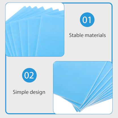 LALAFINA Foam Board for DIY Crafts Project, 4mm Thick, 10Pcs | Crafts Large Foam Sheets for Art Projects 11.9x7.8 inch Display Boards Easy to Cut - color: Blue