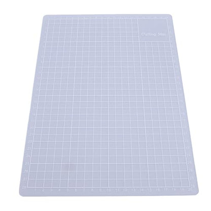 Keenso Crafts Transparent Non Slip Cutting Mat for Precise Crafting Writing Painting for Students Composite PVC (A4 Size) - size: 11.8"L x 8.7"W