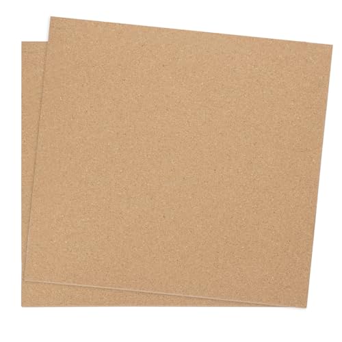 MECCANIXITY 2pcs 12" x 12" Stained Glass Work Surface Heat Resistant, 3/8" Thick Stained Glass Supplies Tools Cutting Board Mat - size: 12" x 12" x 3/8"