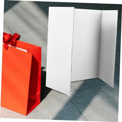 BESTOYARD 1Set Trifold Poster Board with Double Sided Tape Display Board for Presentations School Projects and Artwork Showcasing Convenient and Portable