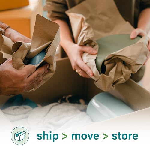 Elementree Brown Packing Paper Sheets for Moving & Shipping - 60-Carton Pallet (90,000 Sheets) - 14.5" x 11" - Sustainable Void Fill Packaging Made in the USA - Kraft Paper Thickness (00919PAL) - size: 90000 Sheets