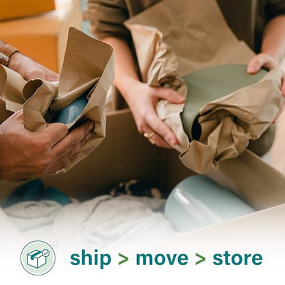 Elementree Brown Packing Paper Sheets for Moving & Shipping - 60-Carton Pallet (90,000 Sheets) - 14.5" x 11" - Sustainable Void Fill Packaging Made in the USA - Kraft Paper Thickness (00919PAL) - size: 90000 Sheets
