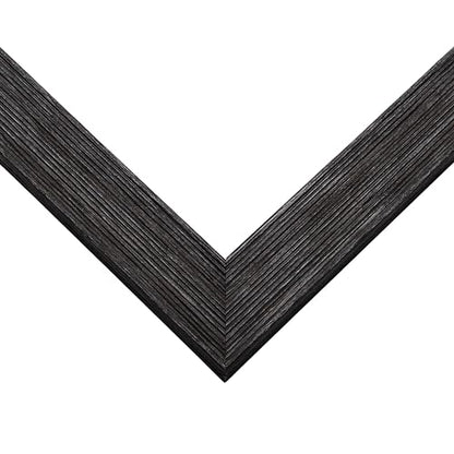 CustomPictureFrames 9x5 Rustic Shadow Box Frame - Solid Wood, UV Acrylic Plexiglass, Foam Board Backing & Hanging Hardware - Barnwood Display Frame for Poster Arts, Photos & Certificates - Black - size: 9x5