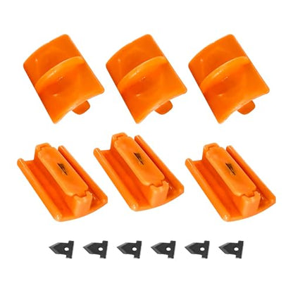 6-Pack 157400-1001 Replacement Blades, TripleTrack High Profile Style I Paper Trimmer Blades, Fits for 12" Portable Paper Cutter & SureCut Trimmer, Replaces 1968701005, Titanium Coated for Cut