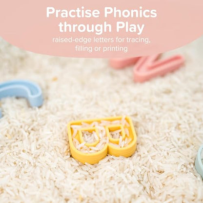 Inspire My Play Uppercase Alphabet Letters for Kids - ABC Toys for 3 Year Olds - Sensory and Messy Play - style: Uppercase