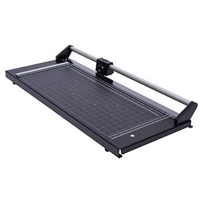 24Inch Rotary Trimmer Paper Cutter,Manual Precision Paper Cutters Trimmers Photo Paper Cutter with Automatic Paper Weighting,Self-Sharpening for Craft Paper, Card Stock and Office Paper - color: 24 Inches-2