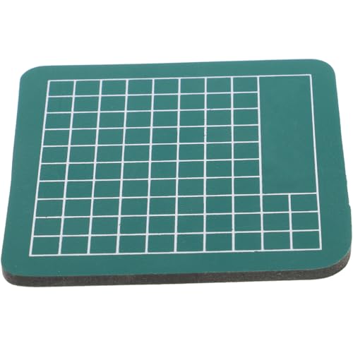 Mini Self Healing Cutting Mat Non Slip PVC Craft Board for Quilting Sewing Scrapbooking Arts Projects Portable Green