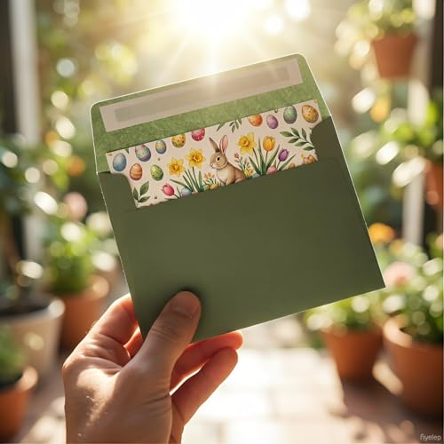 70 Packs A4 Envelopes, White, 4x6 Photo, Self Seal for Invitations, Weddings, Baby Shower, Photos, Postcards, Greeting Cards, Mailing (Sage Green, 30 Pack A7 Cards and Envelopes) - color: Sage Green, size: 30 Pack A7 (5.31x7.28in) Cards and Envelopes