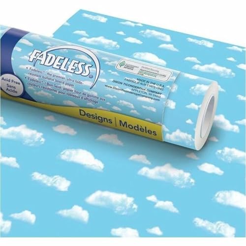 Fadeless Bulletin Board Paper, 0056468 - color: Blue, size: 48" x 12'