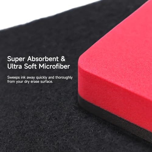 24 Pack Square Magnetic Whiteboard Erasers, Mini Dry Erase Board Erasers for Kids and Students, 8 Color - color: Square- 8 Color