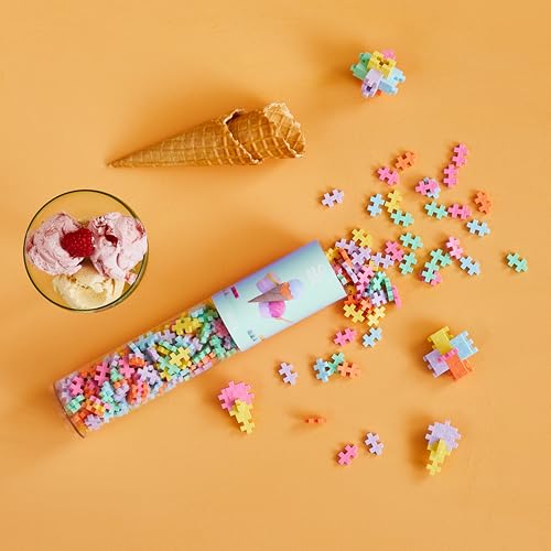 PLUS PLUS 240 Piece Gelato Mix Tube - Mini Interlocking Building Blocks Set, Stem Toys for Kids - Sensory Bin Fillers/Math Manipulatives Classroom Must Haves Gifts for Boys & Girls - style: Gelato Mix Play Tube