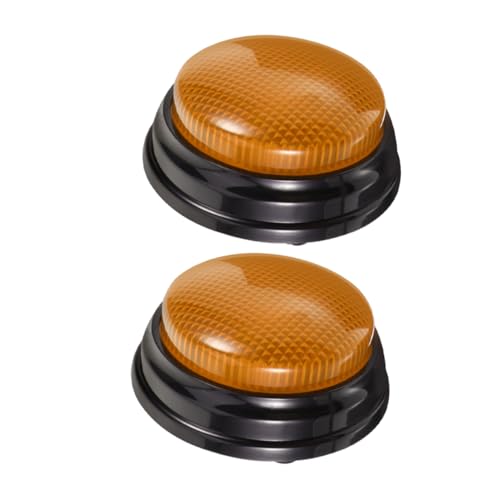 Cabilock 2pcs Prank Button Classroom Answer Buzzers Engaging Lights for Parties and Fun Activities Elevate Your Event Atmosphere