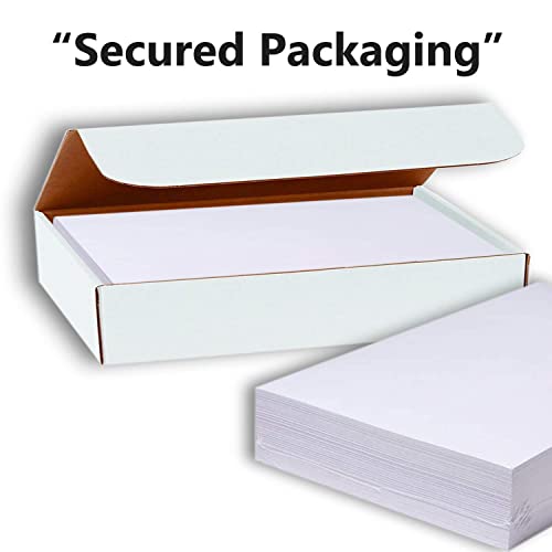 Hamilco Colored Scrapbook Cardstock Paper 5x7 Card Stock Paper 65 lb Cover 100 Pack (Brilliant Green) - color: Brilliant Green