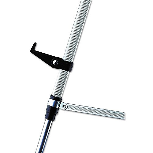 Quartet Easel, Aluminum, Lightweight, Telescoping, 66" Max. Height, Supports 25 lbs, Silver Finish (50E) - color: Silver, style: Supports 25 lbs.
