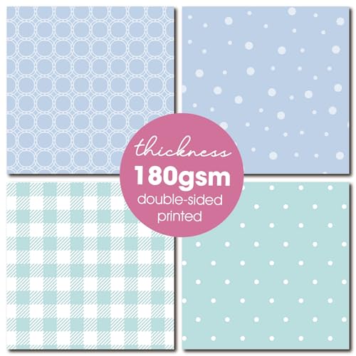12x12 in Pastel Easter Scrapbooking Cardstock Decorative Paper - 36 Sheets - for Card Making Journaling Planner Origami Background Scrapbook Paper Scrapbook Materials Supplies