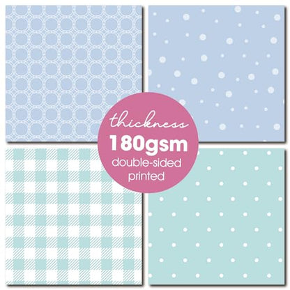 12x12 in Pastel Easter Scrapbooking Cardstock Decorative Paper - 36 Sheets - for Card Making Journaling Planner Origami Background Scrapbook Paper Scrapbook Materials Supplies