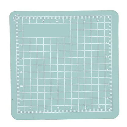 Non Slip, Self Healing Mini Cutting Mat Board, PVC Pad with Grid Line, Craft Tools for DIY Desktop Protection, Writing, Painting