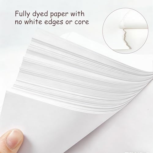 40 Sheets 8.5" X 11" White Cardstock 180 GSM 65 lb Card Stock Printer Paper, Construction Paper for Postcards Crafts Scrapbooking Handmade Cards - color: White, size: 40 Sheets