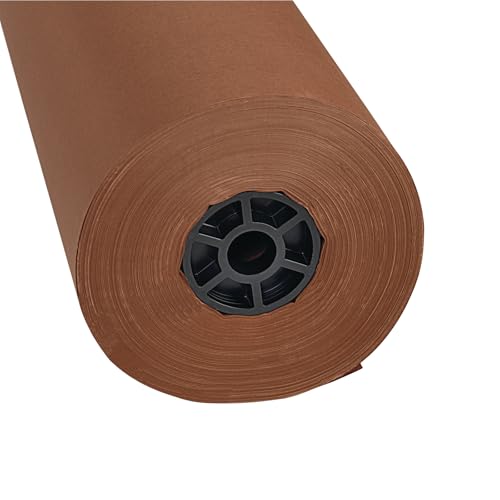 Colorations Prima-Color Fade-Resistant Paper Rolls, Brown, Arts and Crafts, 48" x 60' , Drawing, Finger Painting, Paint, Watercolor, Wall Art, Bulletin Boards, Kids Crafts (Item # DSBR) - color: Brown