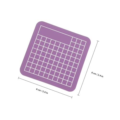 FOMIYES 3Pcs Mini Purple Double-sided Cutting Mats for Crafts DIY Engraving Art Mat Protective Crafting Surface for Paper Sewing Leather Model Making and Scrapbooking