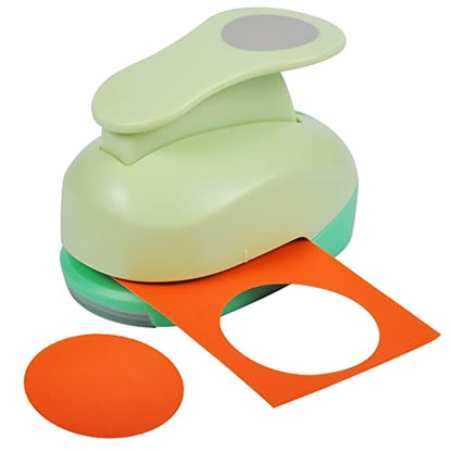 UCEC Circle Punch, 1.25 Inch Circle Hole Punch, Paper Punch Circles Craft Punch Handmade Paper Punch for Crafting Scrapbooking Cards Arts Fun Projects - color: Circle, size: 1.25 Inch