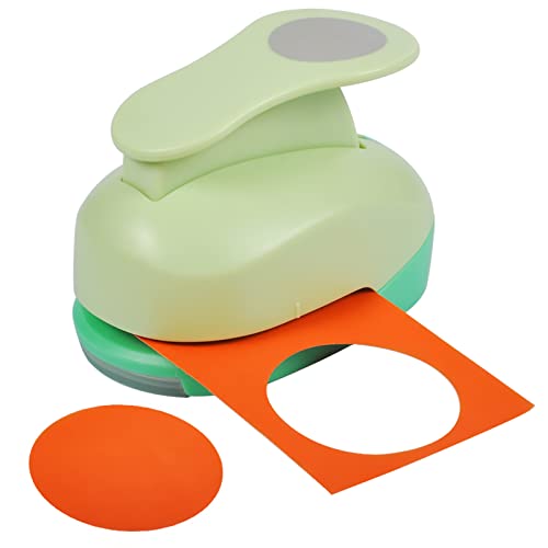UCEC Circle Punch, 1.25 Inch Circle Hole Punch, Paper Punch Circles Craft Punch Handmade Paper Punch for Crafting Scrapbooking Cards Arts Fun Projects - color: Circle, size: 1.25 Inch