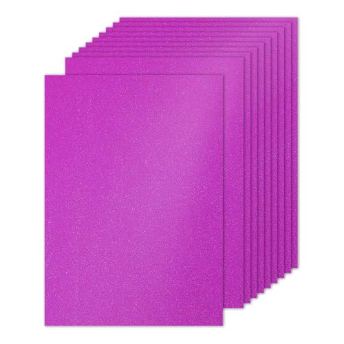 PATIKIL 10 Sheets Rose Red Glitter Cardstock Paper, A4 250gsm Rectangle Premium Sparkly Paper Craft Cardstock Paper for Scrapbook Card Making DIY Art Projects Wedding Party - color: Rose Red, size: A4